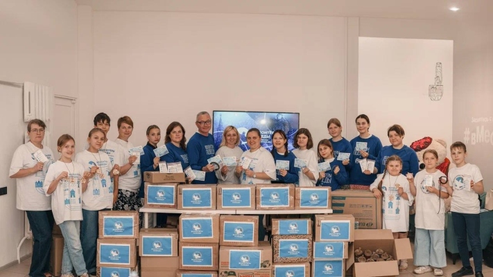 Четыре тонны гуманитарной помощи отправили Волонтеры Победы в госпиталь Луганской Народной Республики